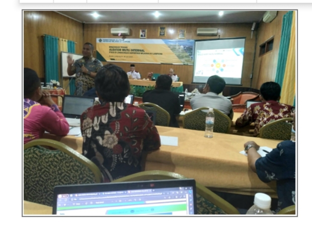 Kopertais XV Lampung  Gandeng Best-Q adakan “BIMTEK Auditor Mutu Internal (AMI) PTKIS 2023”